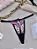 Calcinha Safira Preto com Rosa - Imagem 1