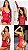 Camisola Tule Amarração Vermelho - Imagem 4