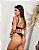 Conjunto Cropped Freya Flor Preto - Imagem 3