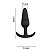 Plug Anal Cônico em Silicone Tamanho 8.5x2.1 - Imagem 3