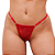 Calcinha com Strass Frases Vermelho - Imagem 1