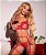 Conjunto Sexy em Tule com Cinta Liga - Imagem 6