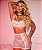Conjunto Sexy com Saia Tule Dot Branco - Imagem 1