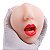 Masturbador Duplo - Vagina e Ânus com Boca 25,0 x 8,0cm - Imagem 4