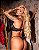 Conjunto Sexy em Tule Bordado Sem Bojo - Imagem 2