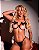 Conjunto com Laço Sensual Preto - Imagem 1
