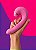 Vibrador de Ponto G e Clitóris com Sugador e Dedilhar - Magic - Imagem 1