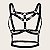 Harness com Contorno de Busto em Couro - Imagem 4