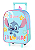 Mochila Infantil Pequena C/ Rodinhas da Lilo Stitch e Angel Azul - Imagem 2
