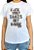 TSHIRT FEMININA FYTMN - DROP23 - BRANCA E MARROM - Imagem 1