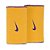 Munhequeira Nike Dri-Fit Dupla Face Longa Amarela e Roxa - Imagem 1