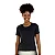 T-SHIRT CORRE FEMININO PRETO-PRATA - Imagem 1
