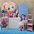 Alugue Tema Para Festa Decoração Arlequina Baby Tecido ( Modelo 3 ) - Imagem 1