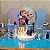Alugue Tema Para Festa Decoração Frozen Tecido ( Modelo 7 ) - Imagem 1
