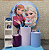 Alugue Tema Para Festa Decoração Frozen Tecido ( Modelo 5 ) - Imagem 1