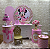 Alugue Tema Para Festa Decoração Minnie Rosa Tecido ( Modelo 2 ) - Imagem 1
