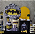 Alugue Tema Para Festa Decoração Batman Tecido ( Modelo 3 ) - Imagem 1