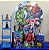 Alugue Tema Para Festa Decoração Vingadores Tecido ( Modelo 2 ) - Imagem 1