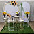 Alugue Tema Para Festa Decoração Girassol Tecido ( Modelo 3 ) - Imagem 1