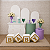 Alugue Tema Para Festa Decoração Chá Revelação Lílas e Verde Tecido ( Modelo 3 ) - Imagem 1