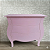 Alugue Cômoda Fake Bombe Rosa Bebê - Imagem 1