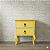 Alugue Cômoda Pequena com 2 Gavetas Amarelo - Imagem 1