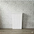 Alugue Mesa de Cubo Ripado Branco P - Imagem 1
