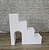 Alugue Escada MDF Branco - Imagem 1