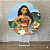 Alugue Estrutura Painel Redondo e a Capa de Tecido do Tema - Moana - Imagem 1