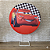 Alugue Estrutura Painel Redondo e a Capa de Tecido do Tema - Relâmpago McQueen - Imagem 1