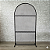 Alugue Estrutura Painel Romano Grade Preto (3 partes) - Imagem 1