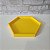 Alugue Bandeja Sextavada Amarelo - Imagem 1
