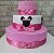 Alugue Bolo Fake Tema - Minnie Rosa - Imagem 1