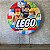 Alugue Estrutura Painel Redondo e a Capa de Tecido do Tema - Lego - Imagem 1