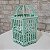 Alugue Item Decorativo Gaiola de Passarinho - Verde Menta - Imagem 2