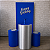 Alugue Tema Para Festa Decoração Happy Azul com prata Tecido ( Modelo 5 ) - Imagem 1