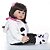 Boneca Bebe Reborn Corpo de Silicone Karina Pandinha - 55 cm - Imagem 4