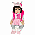 Boneca Bebe Reborn Silicone Caroline Coelho Morena - 48cm - Imagem 1