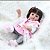 Boneca Bebe Reborn Silicone Caroline Coelho Morena - 48cm - Imagem 2