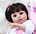 Boneca Bebe Reborn Silicone Caroline Coelho Morena - 48cm - Imagem 3