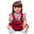 Boneca Bebe Reborn Silicone Realista Bianca - 55cm - Imagem 1