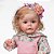 Boneca Bebe Reborn Realista Tecido Gabriela - 60cm - Imagem 3