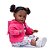 Boneca Bebe Reborn Negra Tecido Samira - 60cm - Imagem 2