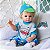 Boneco Bebê Reborn Silicone Menino Marcos - 55cm - Imagem 3