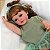 Boneca Bebe Reborn Realista Silicone Eloah - 55cm - Imagem 2