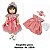 Vestido Princesa Boneca Bebe Reborn - 55Cm - Imagem 3