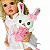 Boneca Bebe Reborn Corpo de Silicone Ayla - 55cm - Imagem 2
