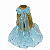 Vestido Azul Boneca Bebe Reborn  - 55Cm - Imagem 4