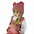 Conjunto Macacão Rosa Boneca Bebe Reborn  - 55Cm - Imagem 3