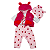 Conjunto Roupa Girafinha Boneca Bebe Reborn  - 48Cm - Imagem 1